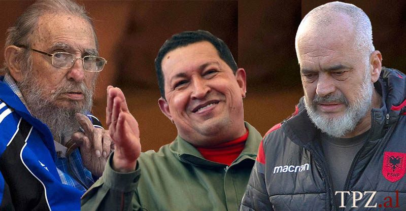 Rama shfaqet 330 minuta live, kalon Fidel Kastron dhe mbetet “kokë më kokë” me Hugo Chavezin