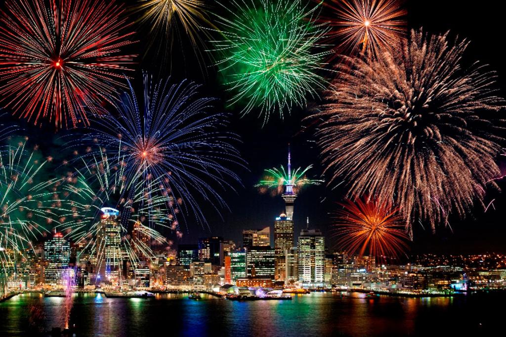 VIDEO/ Spektakël fishekzjarresh, ky është shteti ku sapo erdhi Viti i Ri