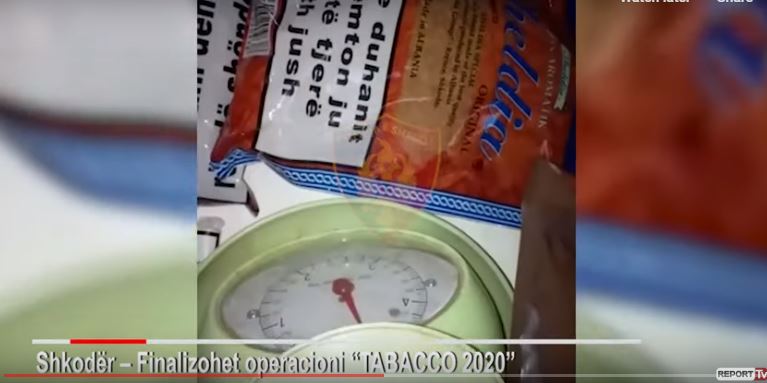Sekuestrohen cigare e vaj ulliri kontrabandë në Shkodër (VIDEO)