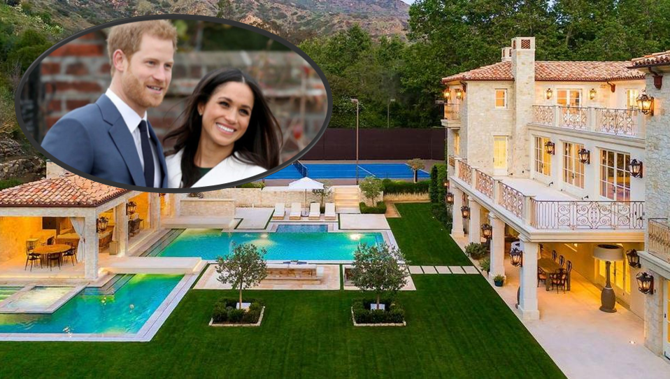 FOTOT/ Në zonën mega luksoze në Beverly Hills, Princ Harry dhe Meghan zgjedhin rezidencën gjigande 18 milion $ me siguri maksimale