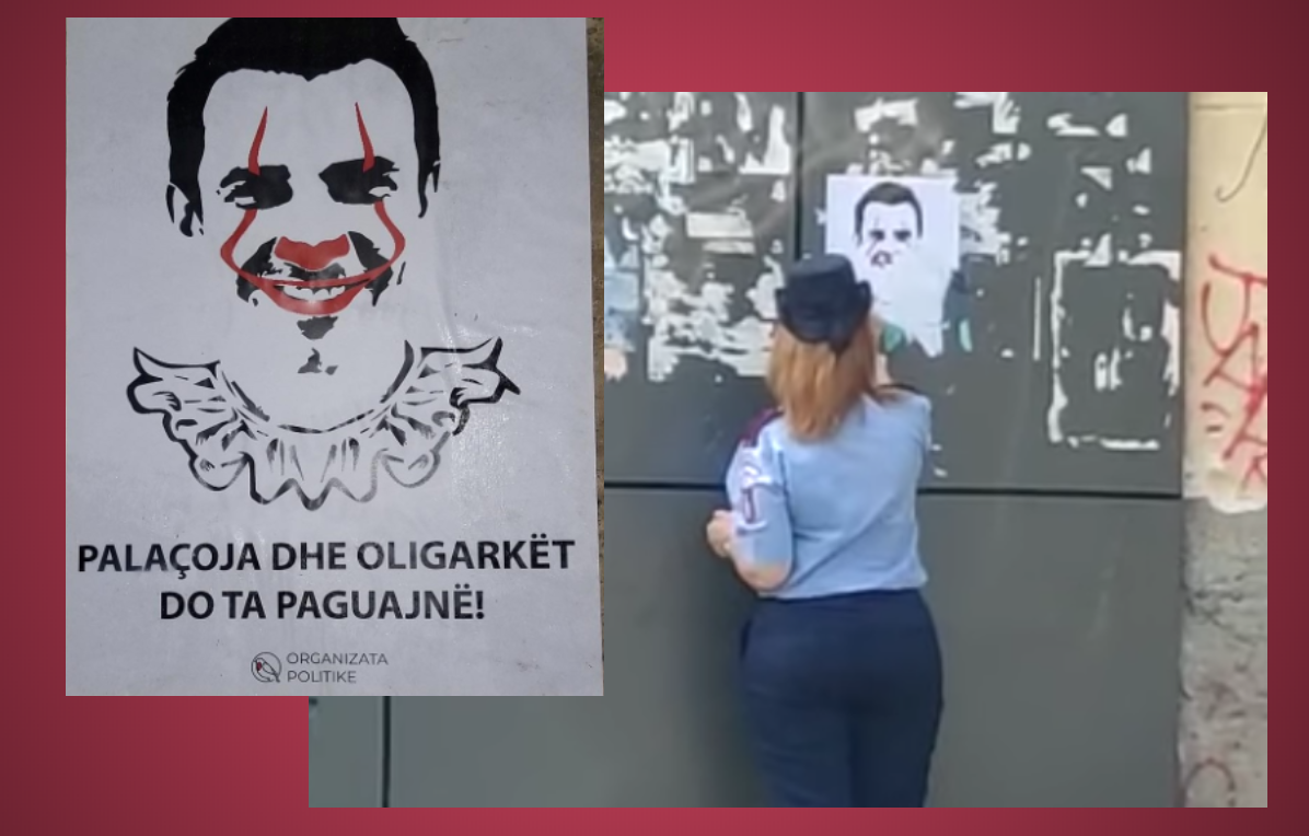 Policia e regjimit nis aksionin për heqjen e posterave anti Veliaj