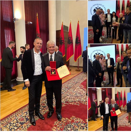 Presidenti Meta nderon me titujt “Mjeshter i madh” dy shkodranet Vildan Tufi dhe Ferid Rragami