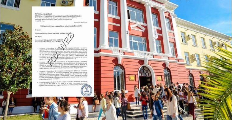 Të shtyhen zgjedhjet /Sindikata e Universiteteve të Shqipërisë letër Shahinit, Ramës e Metës: Do prodhojnë drejtues fiktiv