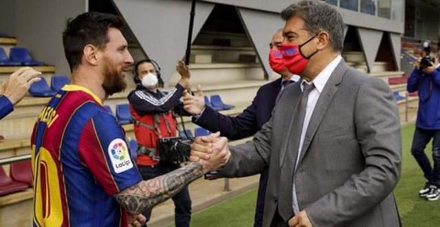 Presidentit të Barcelonës nuk i pritet më, dëshiron Messin që në janar