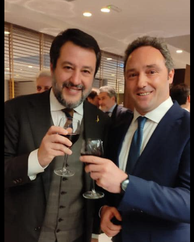 Bardh Spahia takohet me Zv/Kryeministrin e Italise Matteo Salvini