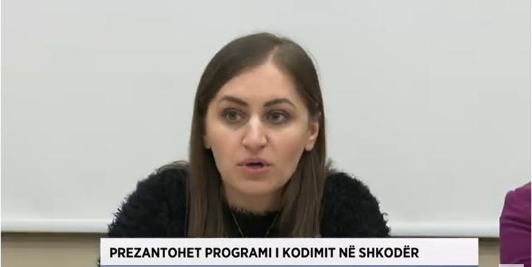 Gjuha e kodimit mberrin ne Shkoder / Ministrja Edona Bilali prezanton nismen e qeverise