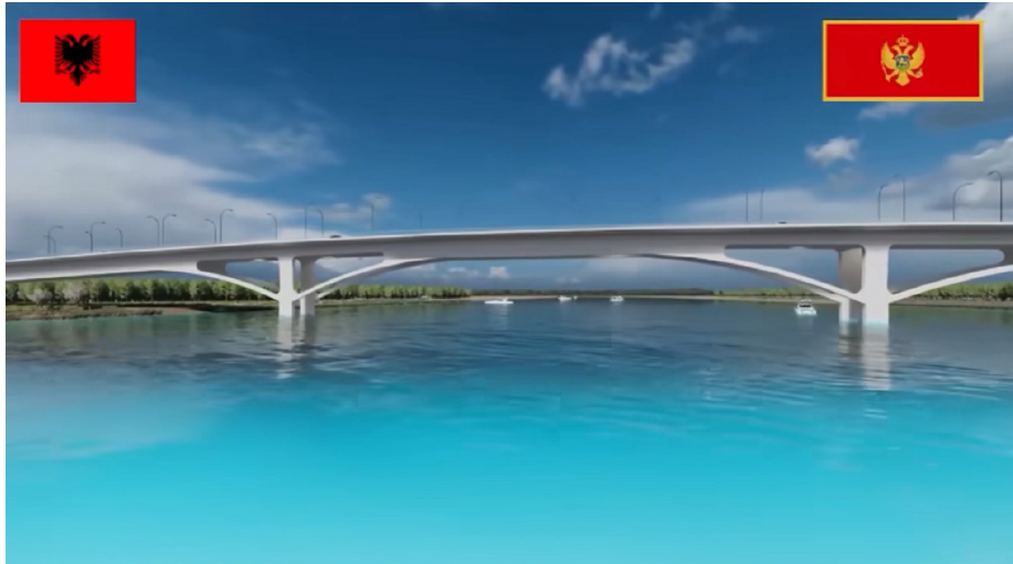 “Ura mbi Bunë”, Rama publikon projektin që do të shkurtojë distancën mes Velipojës dhe Ulqinit
