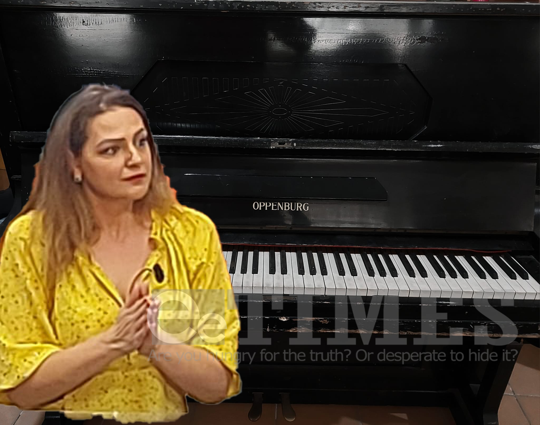 Eliona Shkreli : Një piano klasike dhuratë për shkollëm “Ndoc Mazi” nga Anglia!
