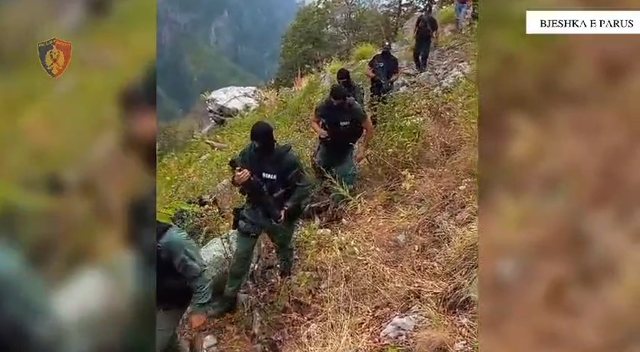 VIDEO/ Me snajper në krahë dhe të armatosur, çfarë ndodhi gjatë kontrollit për kanabis në Malesi te Madhe! Momenti kur policia qëllohet me armë