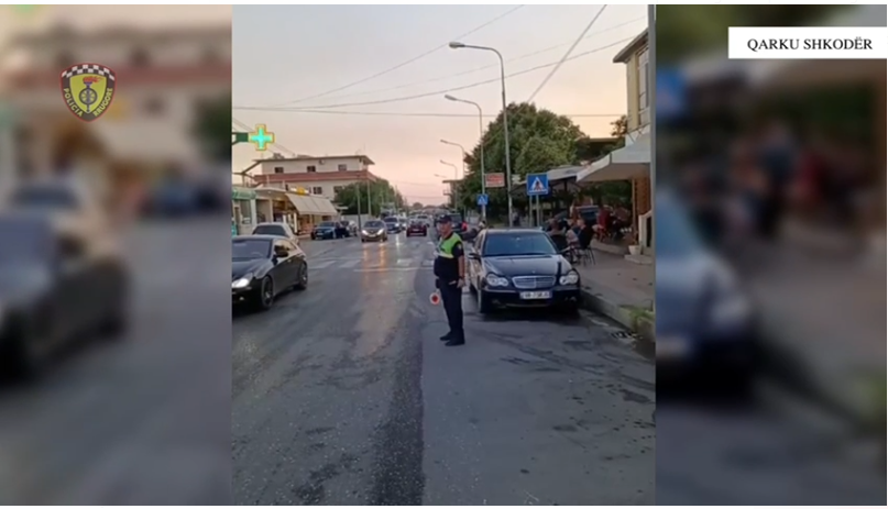 Policia e Shkodres “mbyt” ne gjoba shoferet