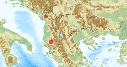 Dy lëkundje sizmike në Shqipëri, tërmetet godasin në Shkodër dhe Çorovodë