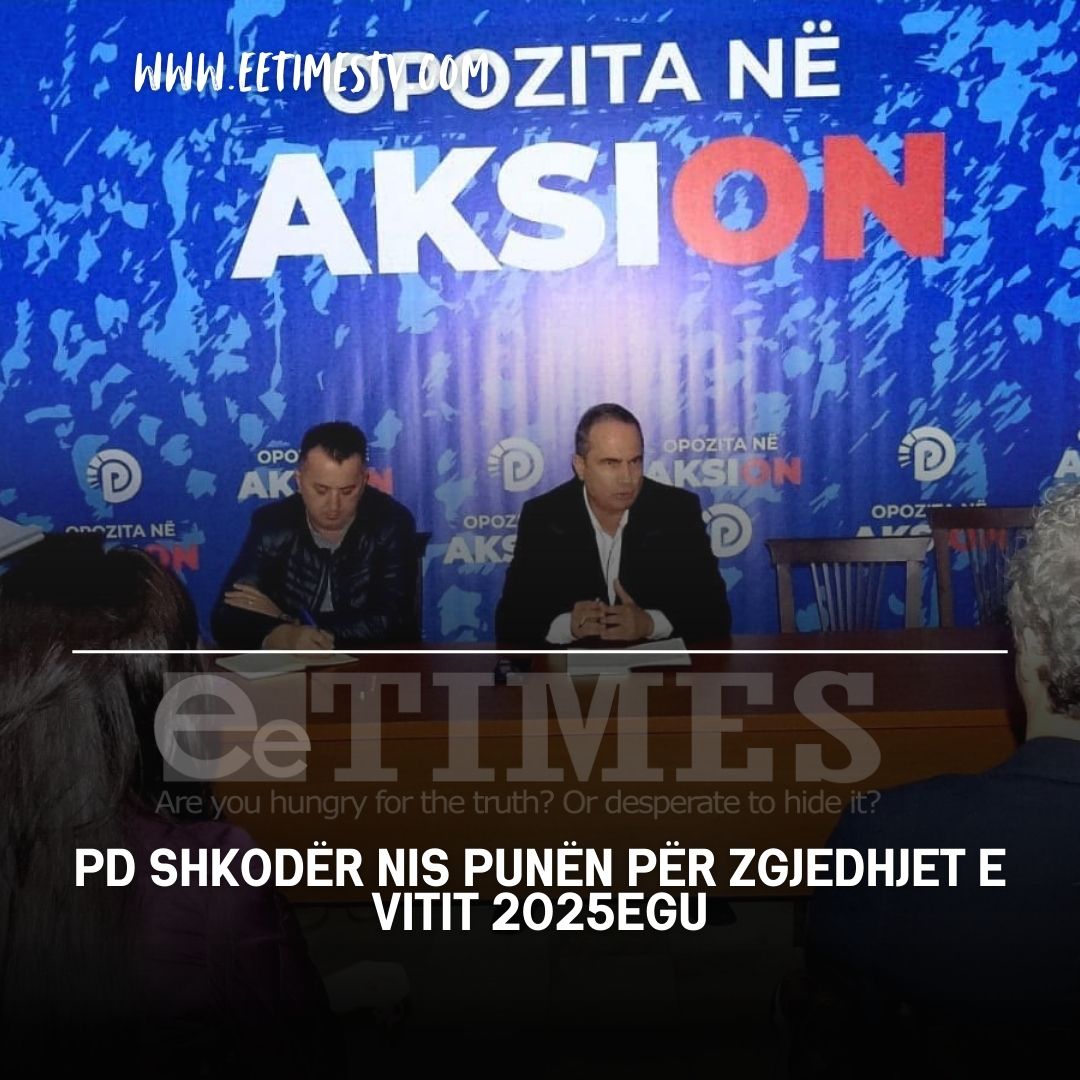 PD Shkodër nis punën për zgjedhjet e vitit 2025