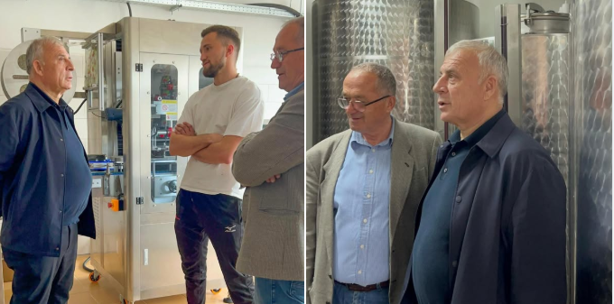 Frrok Gjini ne fabriken “Dalmacia”, fuqi e tradites pasionit dhe vizionit –  aty ku zhvillimi merr jetë nga toka dhe njerëzit e saj.