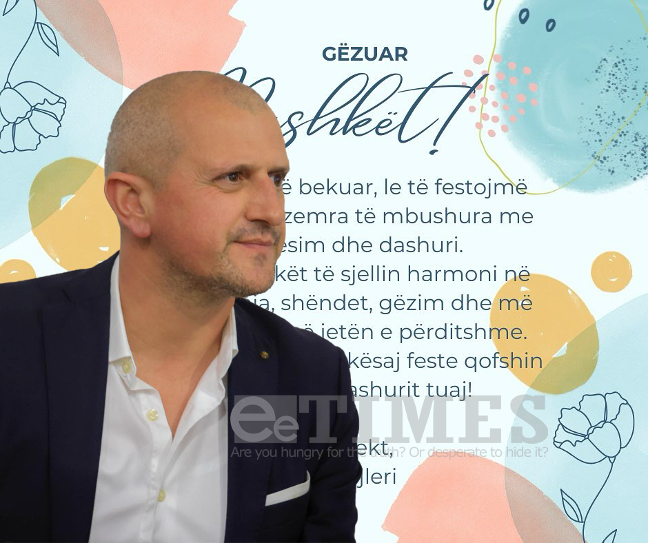 Onid Bejleri uron te gjithe besimtaret : Gezuar Pashket!